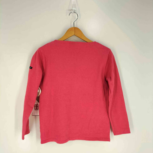 セントジェームス SAINT JAMES フランス製 無地 バスクシャツ ボートネックTシャツ レディース XS
