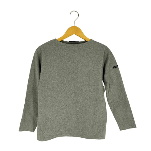 セントジェームス SAINT JAMES フランス製 無地 バスクシャツ ボートネックTシャツ レディース XS