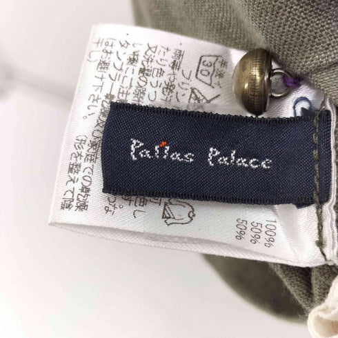 PAL'LAS PALACE リネン100 ロングシャツ レディース JPN:3