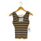 ダイリク DAIRIKU 22AW Border Lame Knit Tank Top レディース FREE