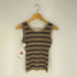 ダイリク DAIRIKU 22AW Border Lame Knit Tank Top レディース FREE