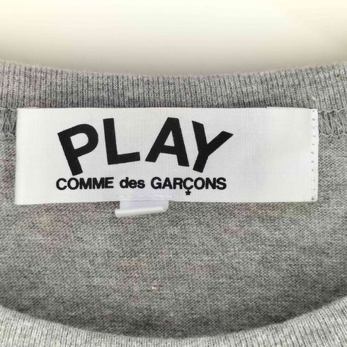 プレイコムデギャルソン PLAY COMME des GARCONS T-SHIRT WITH DOUBLE HEART ダブルハート レディース JPN:L