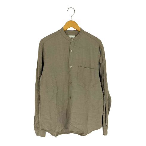 ユナイテッドアローズ UNITED ARROWS ソリッド バンドカラー シャツ メンズ JPN:M