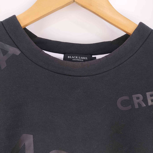 ブラックレーベルクレストブリッジ BLACK LABEL CRESTBRIDGE ロゴプリント クルーネック スウェット メンズ import:L