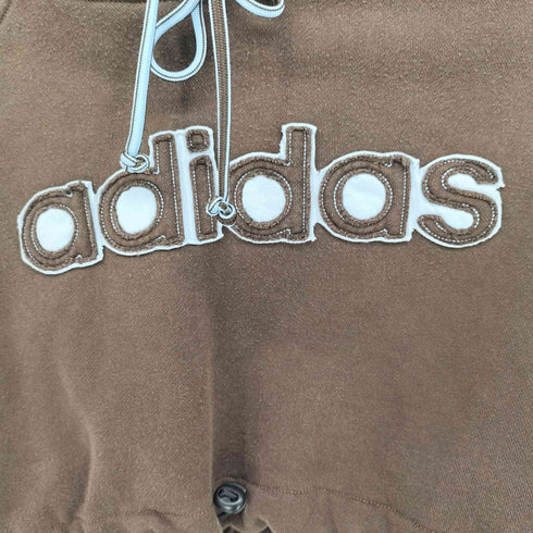 アディダス adidas 00s Y2K リメイク ラグラン クロップドフーディ レディース JPN:M