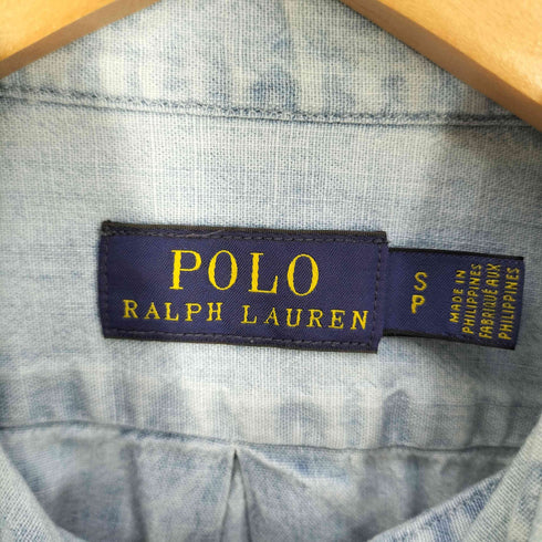 ポロラルフローレン POLO RALPH LAUREN ポニー刺繍 L/Sタンガリーシャツ レディース JPN:S