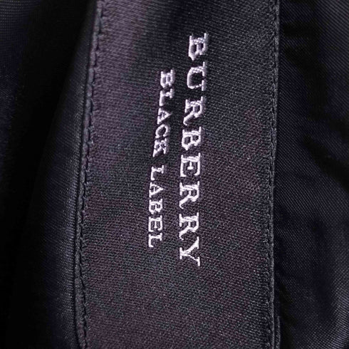 バーバリーブラックレーベル BURBERRY BLACK LABEL ウール混 シングルテーラードジャケット セットアップ メンズ