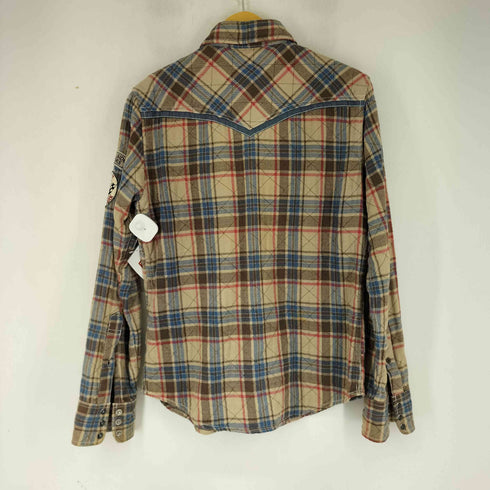 ジャックローズ JACKROSE ワッペン付き コットン L/S シャツ メンズ JPN:M