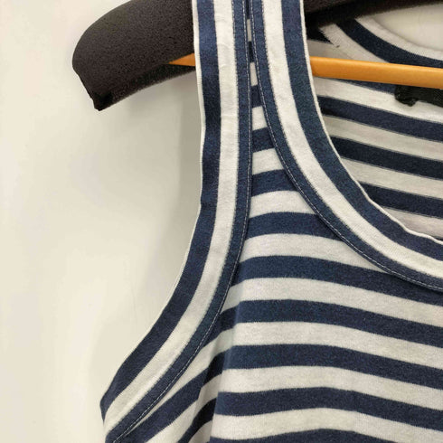 ジュンヤワタナベコムデギャルソン JUNYA WATANABE COMME des GARCONS インサイドアウト ボーダー ノースリーブ タンクトップ レディース