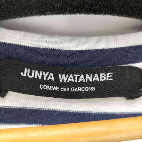 ジュンヤワタナベコムデギャルソン JUNYA WATANABE COMME des GARCONS インサイドアウト ボーダー ノースリーブ タンクトップ レディース