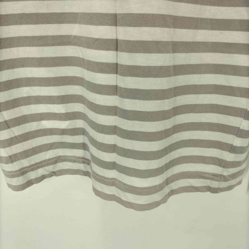 トリココムデギャルソン tricot COMME des GARCONS AD2013 インサイドアウト ネック ボーダー L/S Tシャツ レディース JPN:M