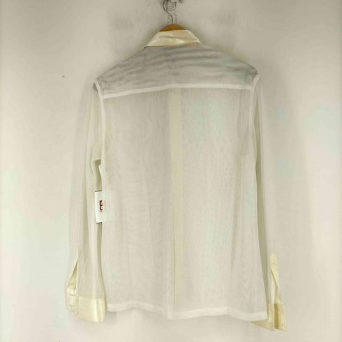 LUNA MATTINO ロゴ刺繍 L/S メッシュシャツ メンズ import:M