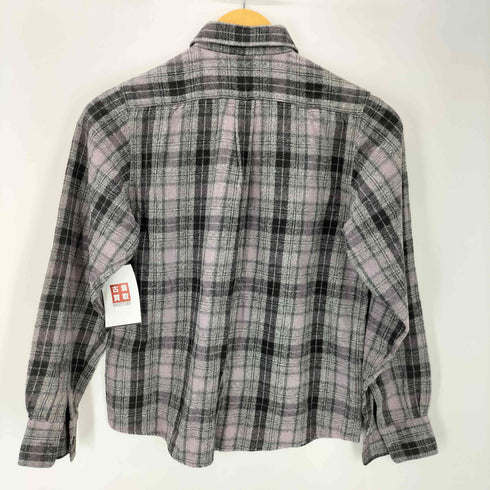 アーペーセー A.P.C. フランス製 マドラス チェック コットン フランネル L/S シャツ レディース import:S