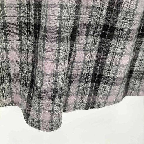アーペーセー A.P.C. フランス製 マドラス チェック コットン フランネル L/S シャツ レディース import:S