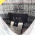 アーペーセー A.P.C. フランス製 マドラス チェック コットン フランネル L/S シャツ レディース import:S