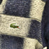 シュミーズラコステ CHEMISE LACOSTE ロゴ ワッペン ブラッシュ ブロックチェック Vネック ウール ニット セーター レディース