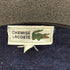 シュミーズラコステ CHEMISE LACOSTE ロゴ ワッペン ブラッシュ ブロックチェック Vネック ウール ニット セーター レディース