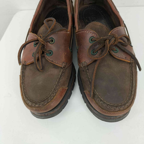 コールハーン COLE HAAN レザーデッキシューズ メンズ M