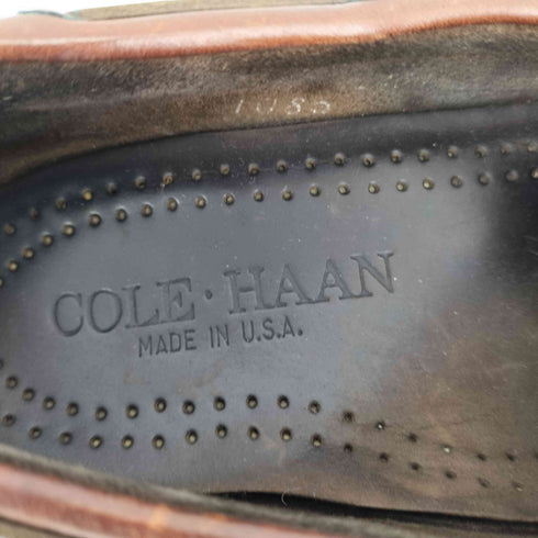 コールハーン COLE HAAN レザーデッキシューズ メンズ M