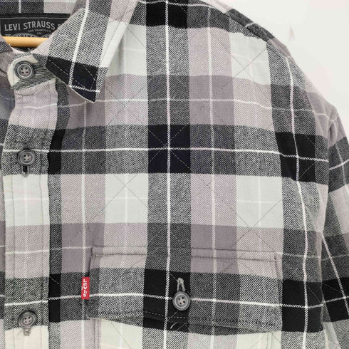 リーバイス Levis BERNAL HEIGHTS FLANNEL OVERSHIRT 中綿 キルティング シャツジャケット メンズ import:L