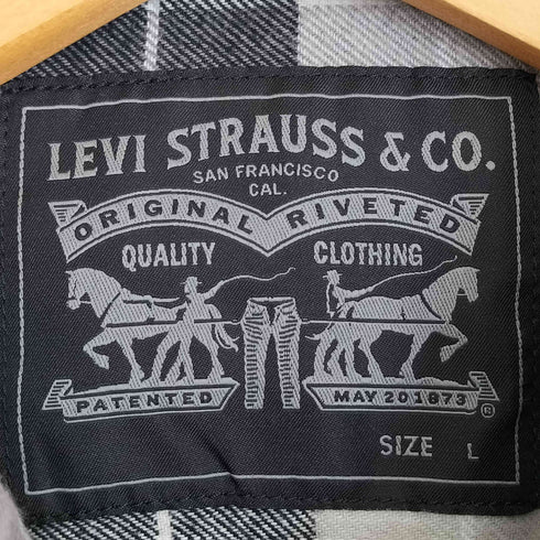 リーバイス Levis BERNAL HEIGHTS FLANNEL OVERSHIRT 中綿 キルティング シャツジャケット メンズ import:L