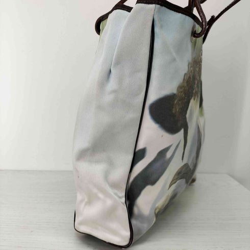 アニヤハインドマーチ ANYA HINDMARCH 転写プリントトートバッグ 牛 アフロ レディース