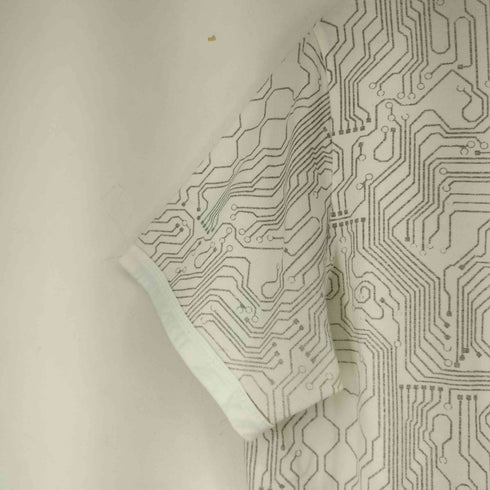 CYBERDOG LONDON 電子回路 S/S Tシャツ メンズ XL