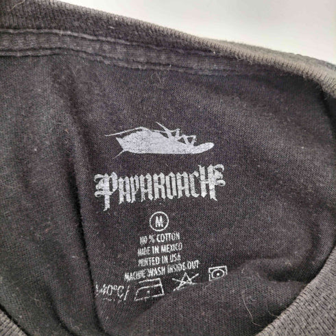 グラフィックデザイン バンドTシャツ カットソー メンズ M