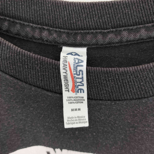 アルスタイルアパレルアクティブウェアー ALSTYLE APPAREL & ACTIVEWEAR グラフィックプリント バンドTシャツ カットソー メンズ M