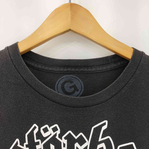 グラフィックプリント バンドTシャツ カットソー メンズ M