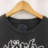 グラフィックプリント バンドTシャツ カットソー メンズ M