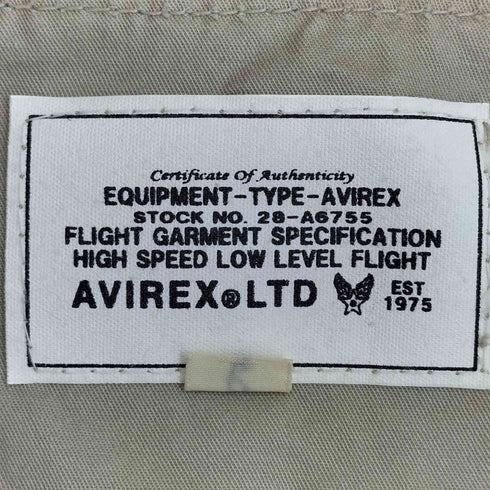 アヴィレックス AVIREX スカウティングシャツ メンズ import:L