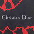 クリスチャンディオール Christian Dior イタリア製 すずらん 花柄 シルク スカーフ レディース