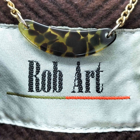 Rob Art ウール100%ステンカラーロングコート レディース 9AR