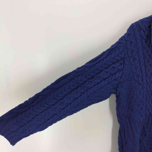 aran crafts フィッシャーマンロングニットカーディガン レディース JPN:L