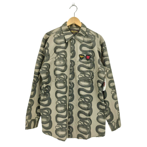 ヒステリック HYSTERIC SNAKE LOOP L/S SHIRT メンズ FREE
