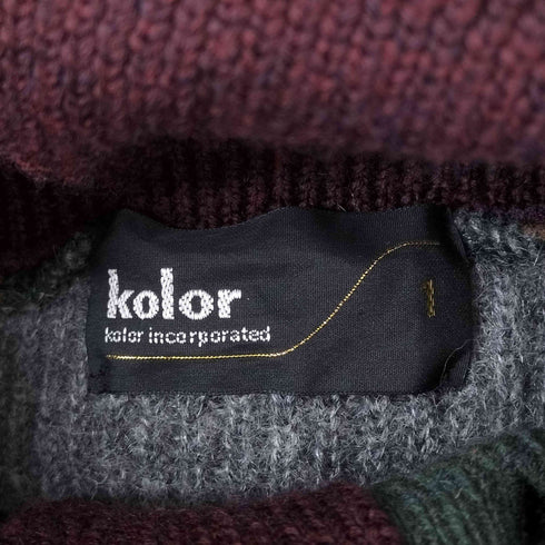 カラー kolor 20AW Dokking Sweater メンズ 1