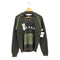 ディーアンドジードルチェアンドガッバーナ D&G DOLCE&GABBANA 00s ラバープリント ウールニット プルオーバーパーカー Y2K メンズ S