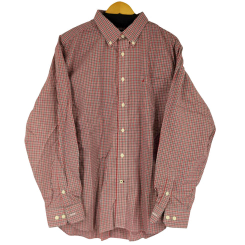 ノーティカ NAUTICA L/S BD チェックシャツ メンズ JPN:XL
