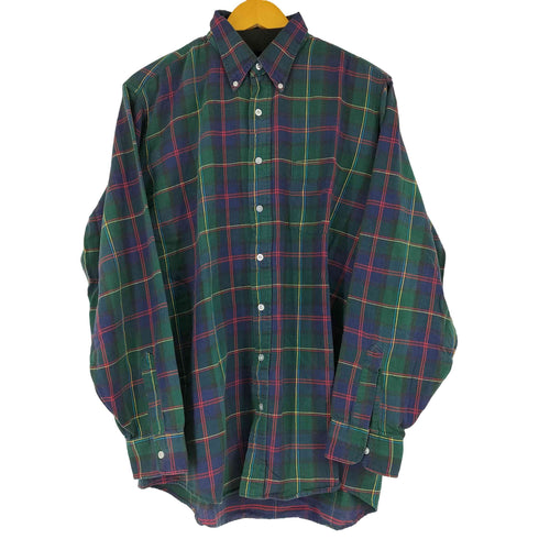 エルエルビーン L.L.Bean 80S MADE IN USA タータンチェック シャツ メンズ