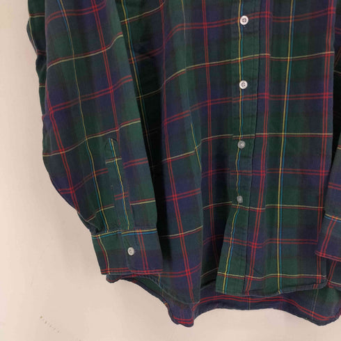 エルエルビーン L.L.Bean 80S MADE IN USA タータンチェック シャツ メンズ