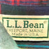 エルエルビーン L.L.Bean 80S MADE IN USA タータンチェック シャツ メンズ