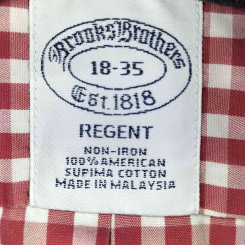 ブルックスブラザーズ BROOKS BROTHERS L/S チェックシャツ メンズ 18-35