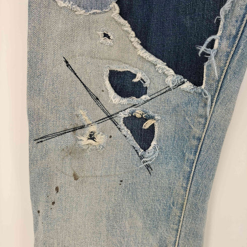 スワッガー SWAGGER SELVEDGE DENIM PANTS TYPE WK-19 リメイク加工 メンズ 34