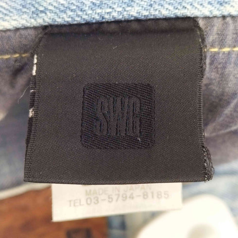 スワッガー SWAGGER SELVEDGE DENIM PANTS TYPE WK-19 リメイク加工 メンズ 34