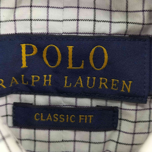 ポロラルフローレン POLO RALPH LAUREN CLASSIC FIT L/S チェックシャツ メンズ 15 1/2