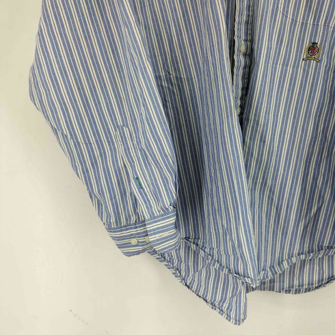 トミーヒルフィガー TOMMY HILFIGER 90S L/S BD ストライプシャツ メンズ JPN:L