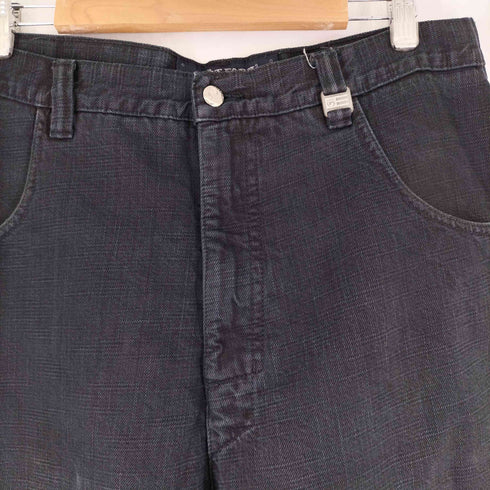 ファットファーム PHAT FARM ダブルニー ワイドデニムパンツ メンズ 38×33