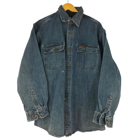 カーハート Carhartt フラップポケット デニムシャツ メンズ JPN:L