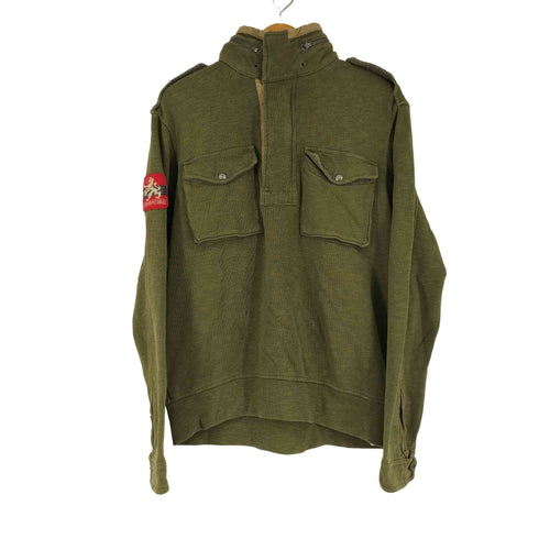 ポロバイラルフローレン Polo by RALPH LAUREN ミリタリーデザイン M-65 スウェット メンズ import:L